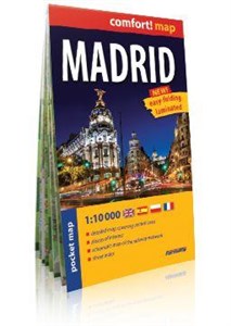 Picture of Comfort! map Madryt (Madrid) 1:10000 plan miasta