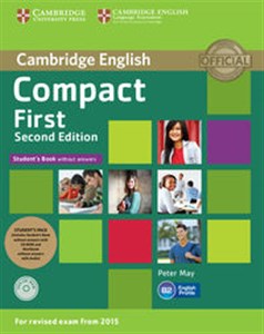 Obrazek Compact First Student's Pack (Student's Book without Answers with CD ROM, Workbook without Answers with Audio)
