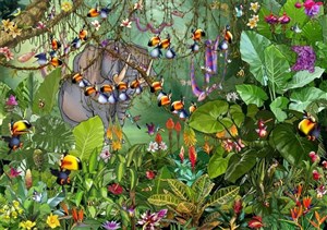 Picture of Puzzle 2000 W dżungli, Ruyer Francois