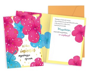 Picture of Karnet B6 PR Imieniny