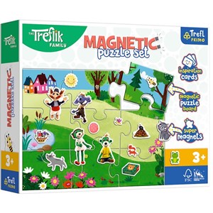 Picture of Puzzle magnetyczne Treflikowy dzień 93166