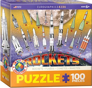 Picture of Puzzle 100 Smartkids Rocket 6100-1015