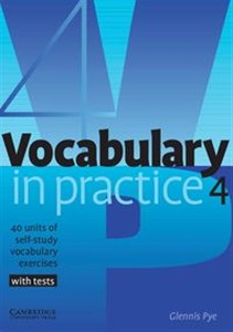 Obrazek Vocabulary in Practice 4 Intermediate