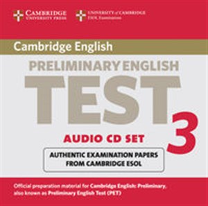 Obrazek Cambridge Preliminary English Test 3 Audio CD Set