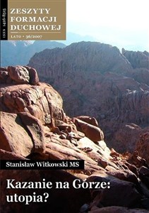 Obrazek Zeszyty Formacji Duchowej nr 36 Kazanie na Górze..