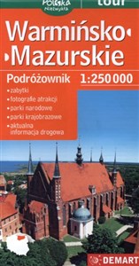 Picture of Warmińsko-mazurskie Podróżownik 1:250 000 Turystyczna mapa samochodowa