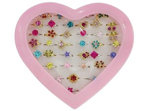 Obrazek Pierścionki 36szt