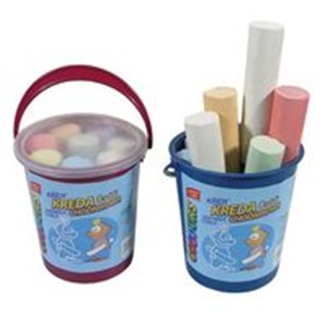 Obrazek Kreda chodnikowa 8 sztuk kubełek