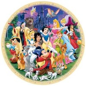 Picture of Puzzle okrągłe Disney Świat Disney'a 1000