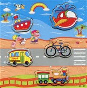 Picture of Układanka drewniana 5 elementów