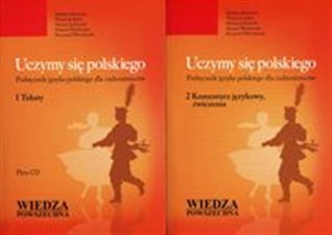 Obrazek Uczymy się polskiego Podręcznik języka polskiego dla cudzoziemców Tom 1-2 + CD
