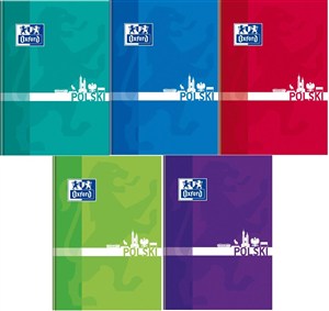 Picture of Brulion A5/80K linia Polski (5szt) OXFORD