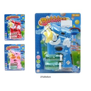 Obrazek Pistolet do baniek mydlanych MIX