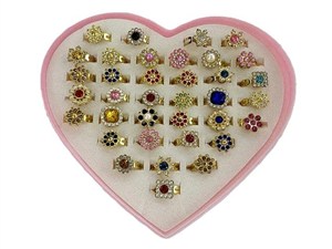 Obrazek Pierścionki 36szt