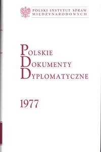 Picture of Polskie Dokumenty Dyplomatyczne 1977