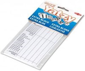 Picture of Maxi Yatzy extrablock