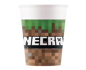 Picture of Kubeczki papierowe Minecraft 200ml 8szt.