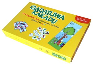 Picture of Gadatliwa kakadu Gry logopedyczne różnicujące wymowę głosek T K G D