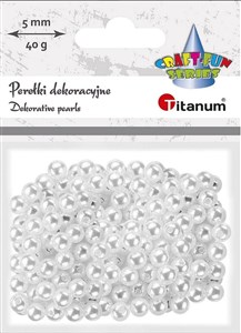 Picture of Koraliki plastikowe perełki 40g