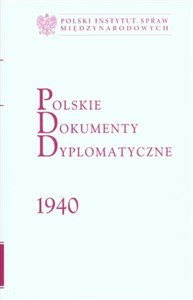 Picture of Polskie dokumenty dyplomatyczne 1940