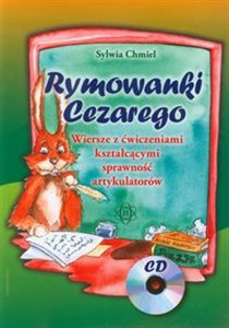 Picture of Rymowanki Cezarego + CD Wiersze z ćwiczeniami kształcącymi sprawność artykulatorów