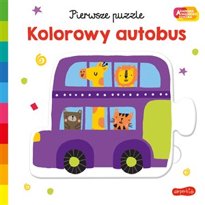 Picture of Pierwsze puzzle Kolorowy autobus