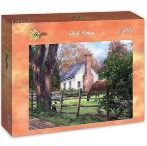 Obrazek Puzzle 1500 Zasłużony odpoczynek,Chuck Pinson