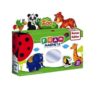 Obrazek Zestaw Magnesy piankowe Zoo RK2101-02