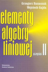 Picture of Elementy algebry liniowej część 2