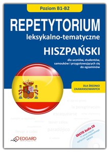 Picture of Hiszpański Repetytorium leksykalno tematyczne + CD poziom B1-B2, dla średnio zaawansowanych