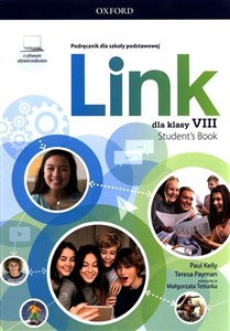 Picture of Link dla klasy 8 Podręcznik z cyfrowym odzwierciedleniem
