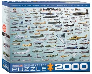 Obrazek Puzzle 2000 Samoloty i helikoptery