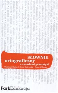 Obrazek Słownik ortograficzny z zasadami gramatyki