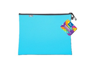 Picture of Koperta B5 z suwakiem metalalowym niebieska