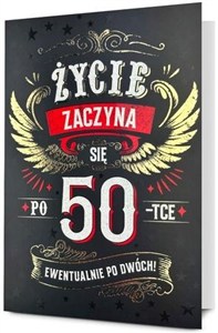 Obrazek Karnet B6 Urodziny 50
