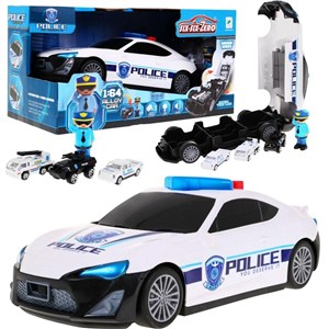 Picture of Samochód policyjny rozkładany metalowy