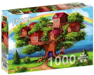 Picture of Puzzle 1000 Domki na drzewie