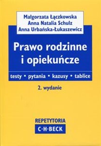 Picture of Prawo rodzinne i opiekuńcze testy - pytania - kazusy - tablice