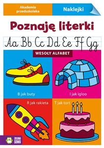 Picture of Akademia przedszkolaka Poznaję literki Wesoły alfabet