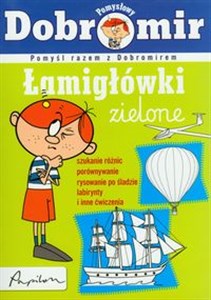 Picture of Pomysłowy Dobromir Łamigłówki zielone Pomyśl razem z Dobromirem