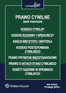 Obrazek Prawo cywilne Zbiór przepisów