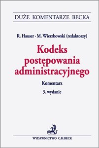 Obrazek Kodeks postępowania administracyjnego Komentarz