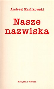 Picture of Nasze nazwiska