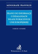 polish book : Prawo do i... - Dariusz Adamski