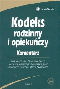 Obrazek Kodeks rodzinny i opiekuńczy. Komentarz