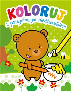 Picture of Koloruj z pomysłowym niedźwiadkiem