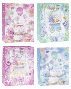 Picture of Torebki prezentowe TD-23168-3D-A4 wzór dziecięcy 12 sztuk