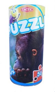 Obrazek Puzzle w puszce 56 elementów Małpa