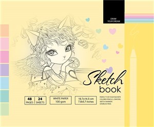 Obrazek Szkicownik 197x145/48K 100g TW FRESH