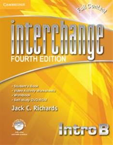 Obrazek Interchange Intro Full Contact B with Self-study DVD-ROM